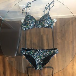 J. Crew Liberty Print Bikini Bottom